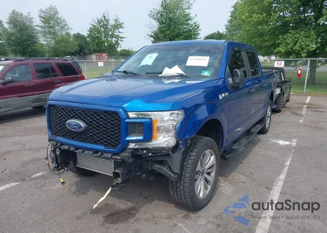 2018 Ford F-150 Xl из США, поврежденный, VIN 1FTEW1EP5JFD78846